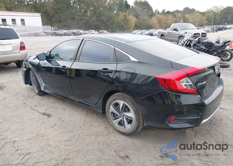 2019 Honda Civic Lx из США, поврежденный, VIN 2HGFC2F61KH589844